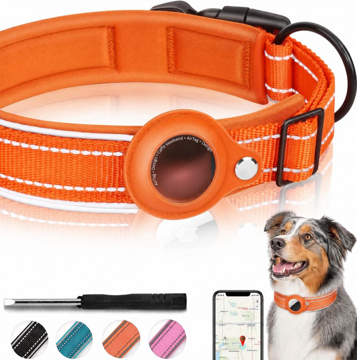 Collier GPS pour Chien Sérénity Berger Australien