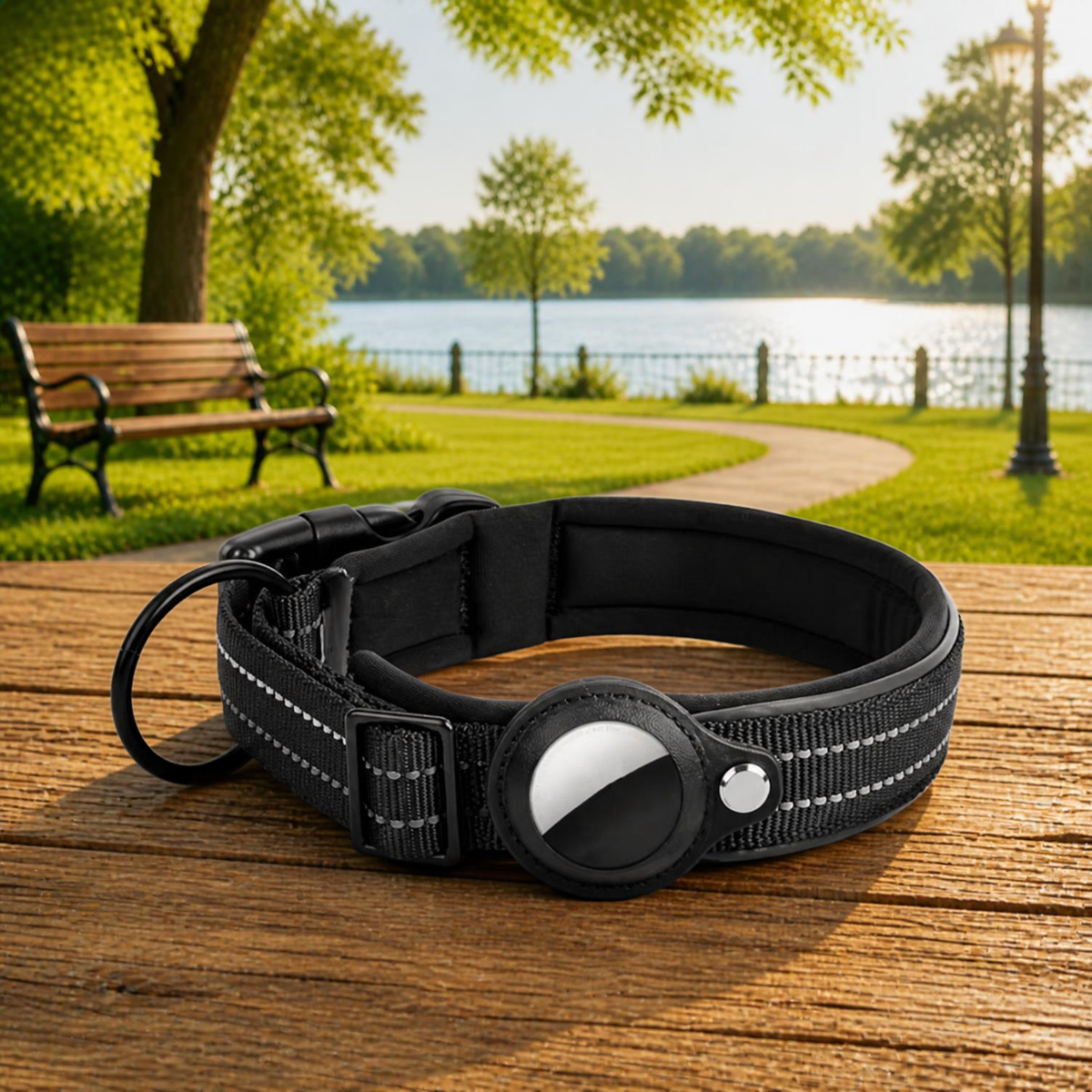 Collier GPS pour Chien Sérénity noir