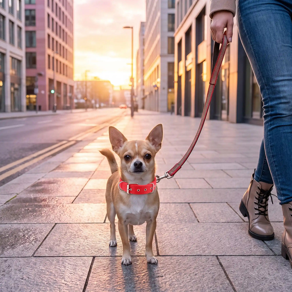 collier pour chien breakaway sécurisé rouge chiwawa