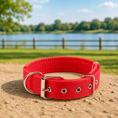 collier pour chien breakaway sécurisé  rouge